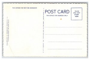 Lincoln Tower Springfield Illinois IL UNP Linen Postcard S13