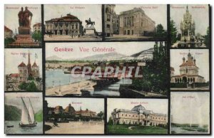 Switzerland - Schweiz - Geneva - Geneva - Vue Generale - Old Postcard