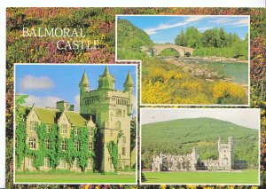 Scotland Postcard - Balmoral Castle and The Old Dee Bridge - Aberdeen  Z933