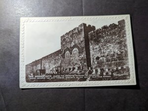 Mint England RPPC Postcard Jerusalem The Golden Gate Entrance of Christ