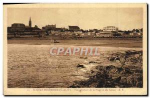 Old Postcard St Quay Portrieux Vue Generale de La Plage