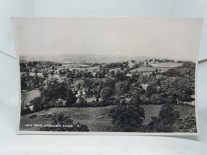 View from Chudleigh Rocks Devon Vintage RP  Postcard