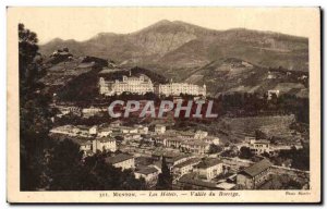 Menton - The Hotels - Valley of Borrigo - Old Postcard