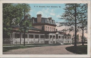 Postcard US Hospital Fort Sheridan IL