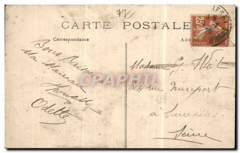 Ponthierry - Chateau des Bords - Old Postcard
