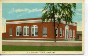 NORTH VERNON INDIANA U.S. POST OFFICE VINTAGE POSTCARD