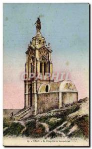 Old Postcard Oran's Chapel of Santa Cruz