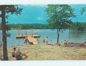 Pre-1980 DOCK AT BEACH Hardy Arkansas AR M7659