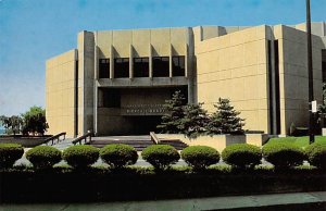 Bierce Library The University Of Akron Akron OH USA Postcard