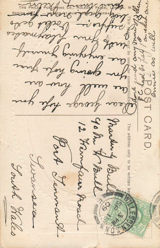 Postcard UK England London St Paul cathedral