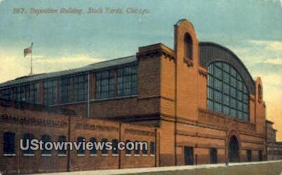 Exposition Bldg, Stock Yards Chicago IL Unused