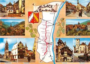 BR49775 Alsace map cartes geographiques     France
