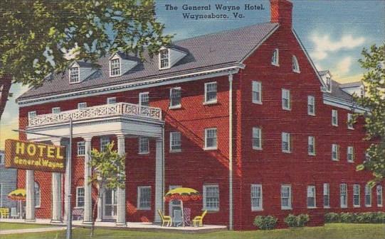 Virginia Waynesboro The General Wayne Hotel