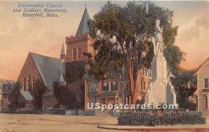 Universalist Church and Soldiers Monument - Haverhill, Massachusetts MA