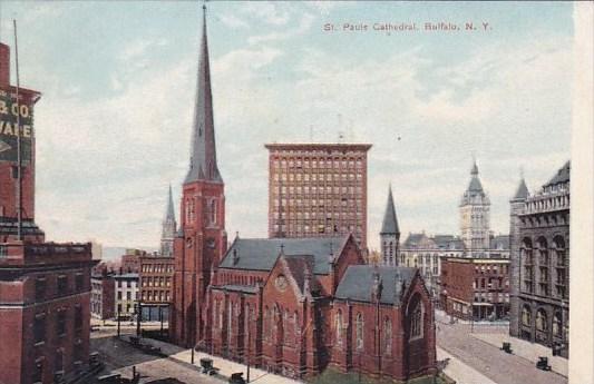 New York Buffalo Saint Pauls Cathedral