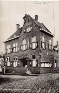 NETHERLANDS~NIEUWE TONGE RAADHUIS~1931 PHOTO POSTCARD