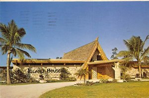 The Island House Restaurant Lucaya Freeport, Grand Bahama 1967 light postal m...