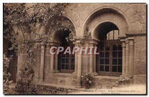 Old Postcard Obazine (Correze) Cistercian Abbey