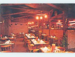 Unused Pre-1980 RESTAURANT SCENE Utica New York NY B8621