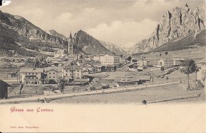 GRUSS Aus Cortina, Austria, Italy, Alps, Tyrol, Tirol, Pre 1907, Austrian Empire