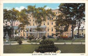 25192 ME, Lewiston, De Witt Hotel