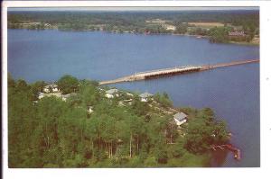 Causeway, Lavigne, Ontario, Aerial View