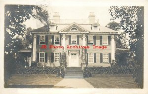 MA, Cambridge, Massachusetts, RPPC, Longfellow's House, Exterior View, Photo