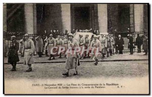 Old Postcard Paris November 11, 1920 The celebrations of the fiftieth anniver...