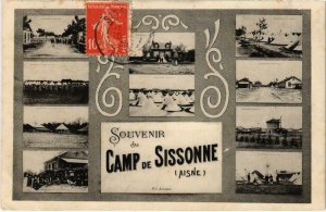 CPA Camp de SISSONNE (Dep.02) Souvenir (985232)