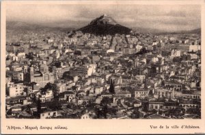Greece Athens Acropolis Vintage Postcard C146