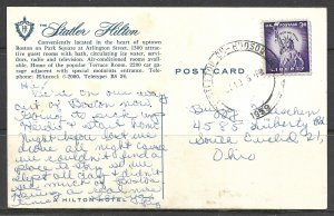 Massachusetts, Boston - The Statler Hilton - [MA-771]