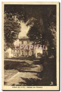 Old Postcard Limay Chateau des Celestins