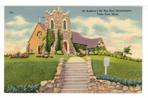 MA - Cape Cod, Hyannis Port. St. Andrews By The Sea Church