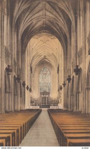 DURHAM, North Carolina, 1920-30s; Interior of Chapel, Duke University