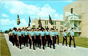Orlando, FL Florida NAVAL TRAINING CENTER  Women Recruits Formation  Postcard