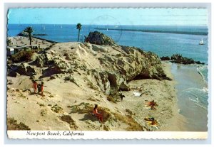 Vintage Newport Beach, California. Postcard 7XE