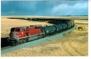 Canadian Pacific Railway Train, Nobleford, Alberta