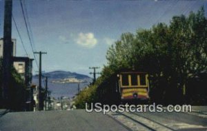 Hyde Street Cable Car - San Francisco, California CA  