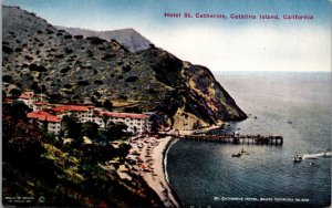 Postcard Hotel St. Catherine in Catalina Island, California