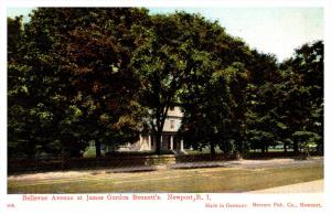 Rhode Island  Newport  , Bellevue Ave. at James Gordon Bennett's