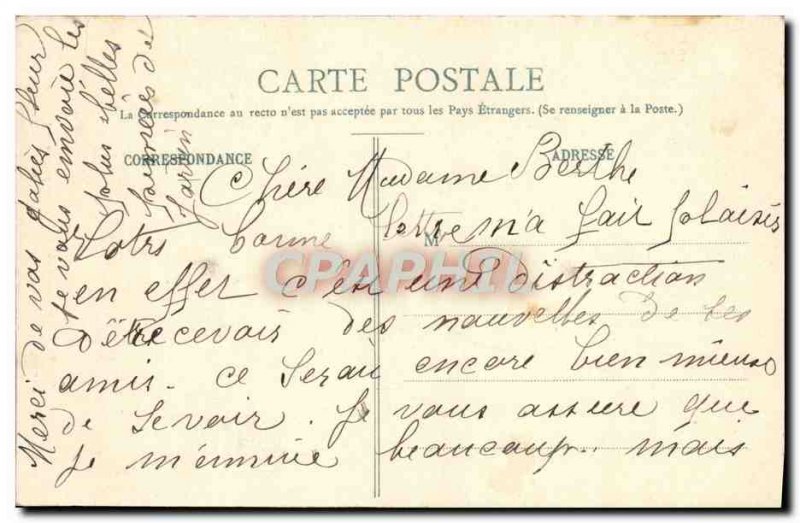 Old Postcard Evreux Cathedral East Perspective