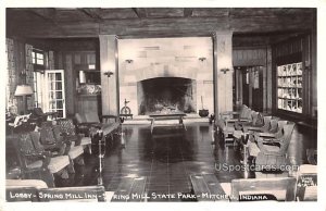 Lobby, Spring Mill Inn - Mitchell, Indiana IN  