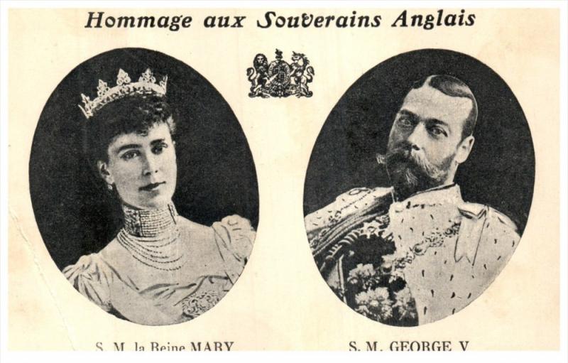 21850 Canada  Hommage aux Souverains AnglaisMary and George V