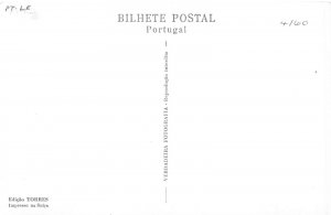 B175 Portugal Lisboa Lisbon Torre de Belem Tower RPPC postcard