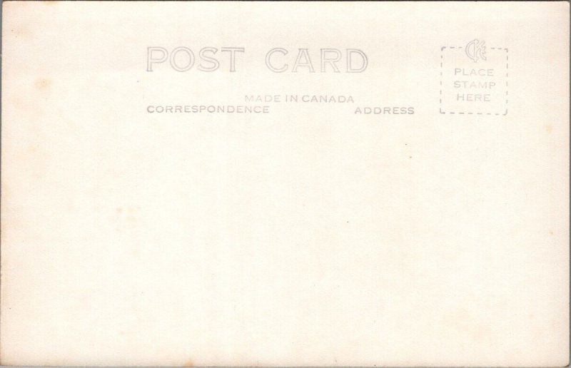 Winnipegosis Manitoba Hotel Winnipegosis MB Unused Scarce RPPC Postcard H47