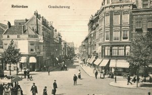 Netherlands Rotterdam Goudseweg Vintage Postcard 04.19
