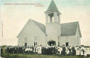 OK, Altus, Oklahoma, German Evangelical Salems Church, Dedication, E.C. Kropp