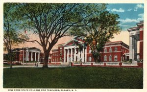 Vintage Postcard New York State College For Teachers Albany New York Chas W. H.