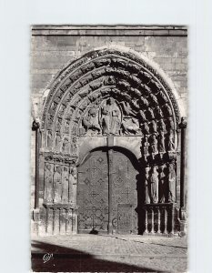 Postcard Le Portail de la Cathédrale, Angers, France