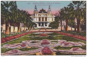 The Casino And The Gardens, Monte-Carlo, Monaco, 1900-1910s